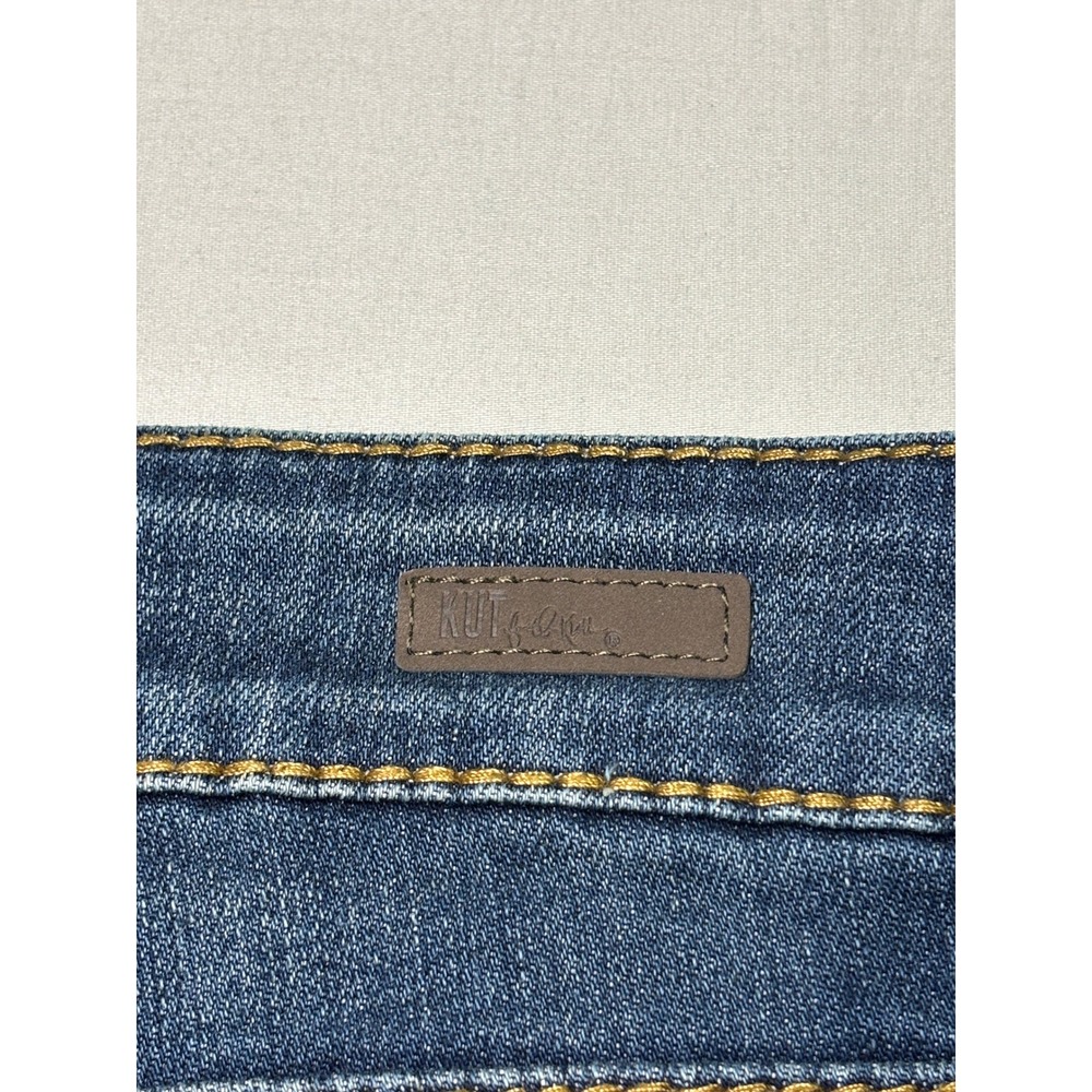 Kut from the Kloth Natalie High Rise Bootcut Jeans Dark Wash Womens 10 W32 L32 - Picture 8 of 13